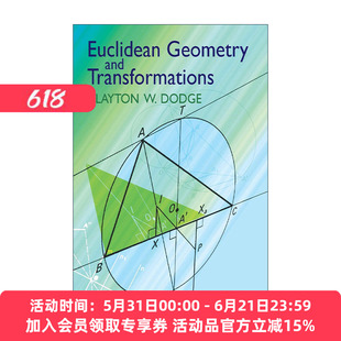 英文原版 Euclidean Geometry and Transformations 欧几里得几何与变换 数学 Clayton W. Dodge 英文版 进口英语原版书籍