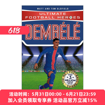 英文原版 Dembele 超级足球明星人物传记 马哈马杜·登贝莱 Ultimate Football Heroes 英文版 进口英语原版书籍