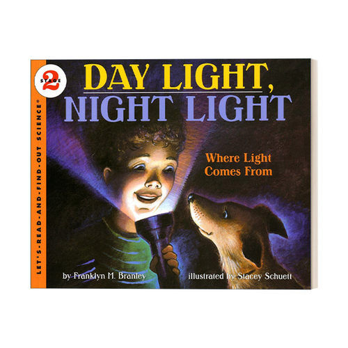 昼灯 夜灯 英文原版绘本 Let's Read and Find Out 2 Day Light Night 英文版 进口英语原版书籍