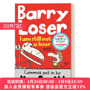 英文原版 Barry Loser I Am Still Not a Loser 我还不是个倒霉蛋 倒霉蛋巴里幽默漫画小说 儿童读物书籍 进口英语原版书籍