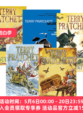 华研原版 碟形世界系列1-5 五册套装 英文原版 Discworld Novel 畅销科幻小说 Terry Pratchett 英文版 进口英语原版书籍