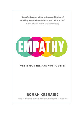 英文原版 Empathy 同理心 其重要性及培养方法 罗曼·克兹纳里奇 英文版 进口英语原版书籍