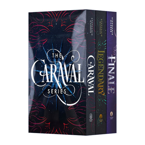 卡拉维尔帆船三部曲盒装 英文原版 Caraval Paperback Boxed Set Caraval  Legendary Finale 斯蒂芬妮加伯 进口英语原版书籍