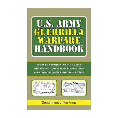 美国陆军游击战手册  英文原版 U.S. Army Guerrilla Warfare Handbook 英文版 进口英语原版书籍