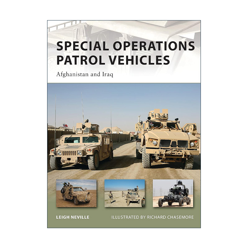 英文原版 Special Operations Patrol Vehicles 美国特种作战巡逻车 先锋武器系列 英文版 进口英语原版书籍