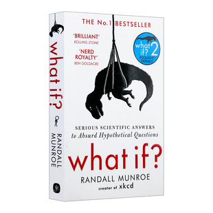 问题 进口英语书Whatif2 Whatif 英文版 兰道尔门罗 儿童趣味科普百科读物 那些古怪又让人忧心 What 英文原版 如果这样会怎样