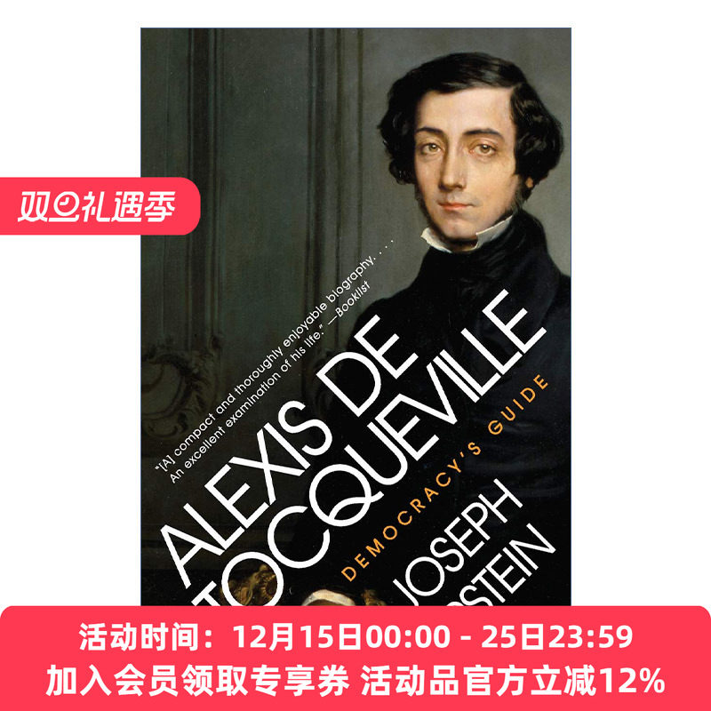 托克维尔传  英文原版 Alexis de Tocqueville 跨越时代的民主领路人 星汉传记系列 英文版 进口英语原版书籍