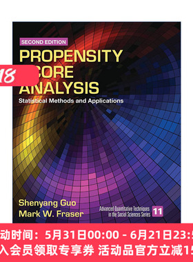 现货 倾向值分析  英文原版 Propensity Score Analysis 统计方法与应用 郭申阳 精装 英文版 进口英语原版书籍