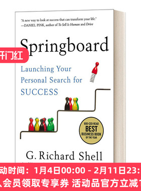 听了那么多大道理 英文原版 Springboard 为什么依旧过不好这一生 沃顿商学院毕业前的最后一门课 英文版 进口英语原版书籍