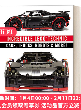 不可思议的乐高技术 英文原版 Incredible LEGO Technic 汽车 卡车 机器人等等 乐高搭建技巧指南 英文版 进口英语原版书籍