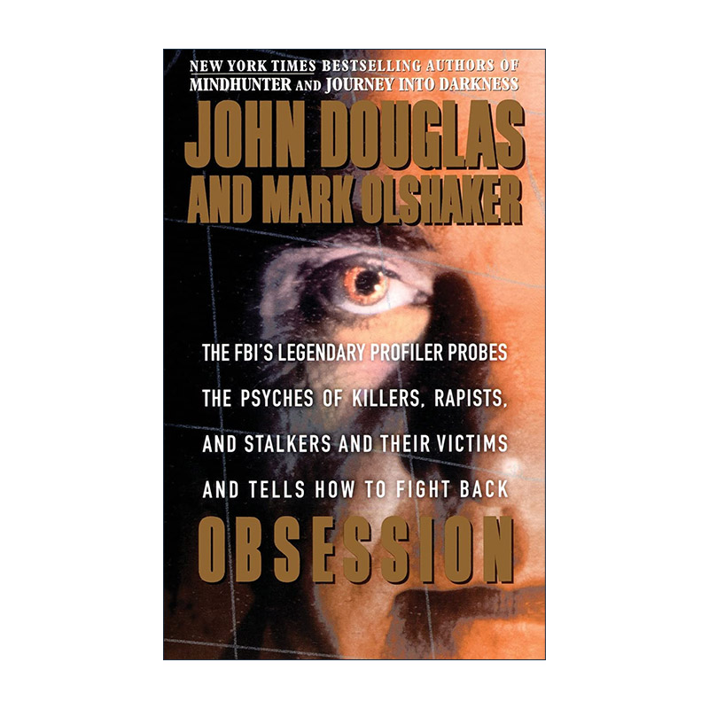英文原版 Obsession 变态杀手 恶性犯罪深层心理探究 约翰·道格拉斯 英文版 进口英语原版书籍