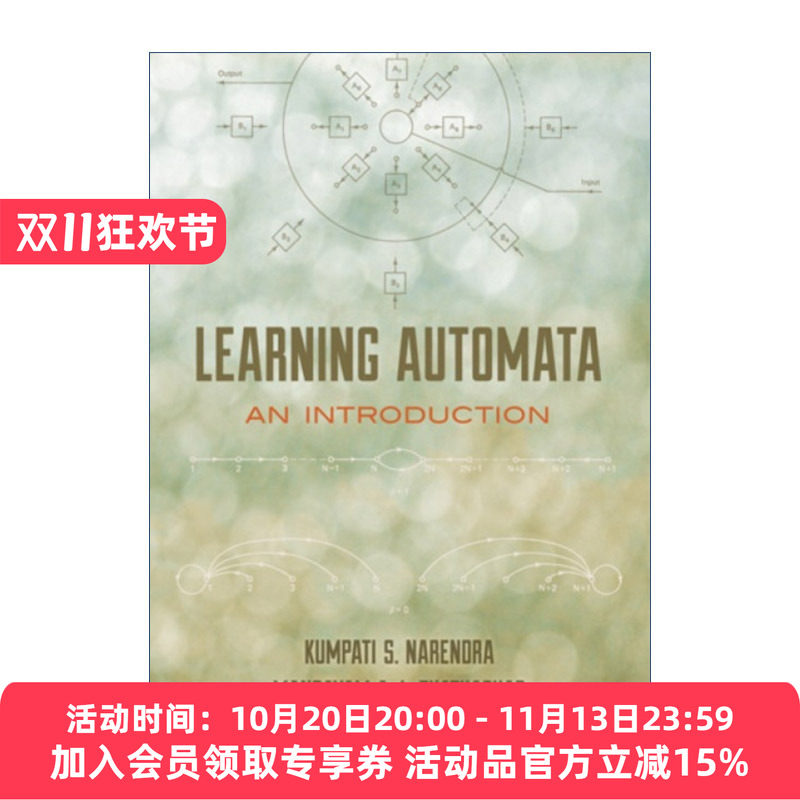 学习自动机导论 英文原版 Learning Automata An Introduction 工业工程 Kumpati S. Narendra 英文版 进口英语原版书籍