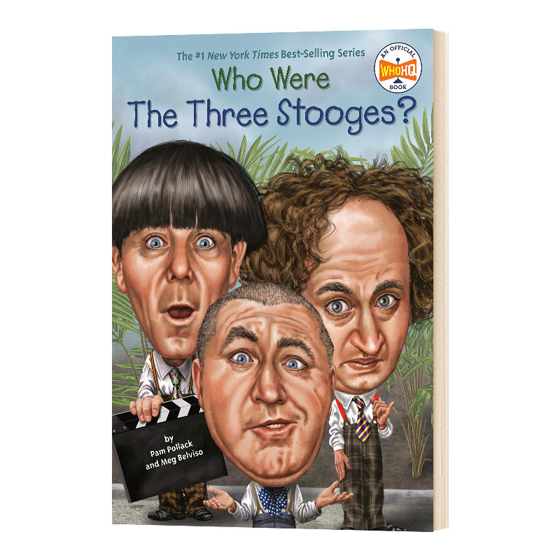英文原版 Who Were The Three Stooges三个臭皮匠是谁儿童故事阅读英文版进口英语原版书籍