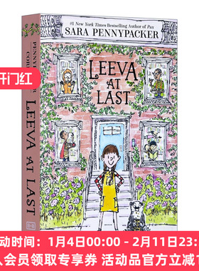 英文原版 Leeva at Last 丽娃想上学 青少年冒险章节书 小狐狸派克斯作者Sara Pennypacker新作 英文版 进口英语原版书籍