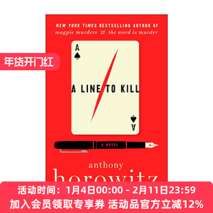 英文原版 A Line to Kill 一行杀人的台词 霍桑探案系列3 安东尼·霍洛维茨 英文版 进口英语原版书籍