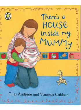 华研原版 英文原版 There's A House Inside My Mummy 妈妈肚子里有个房子 英文版 进口英语原版书籍