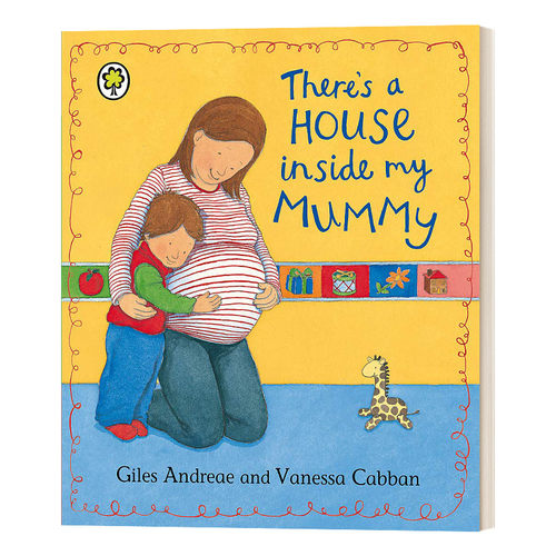 英文原版妈妈肚子里有个房子