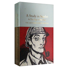 英文原版 A Study in Scarlet & The Sign of the Four 福尔摩斯探案集1 血字的研究·四签名 精装麦克米伦收藏馆系列 进口英语书