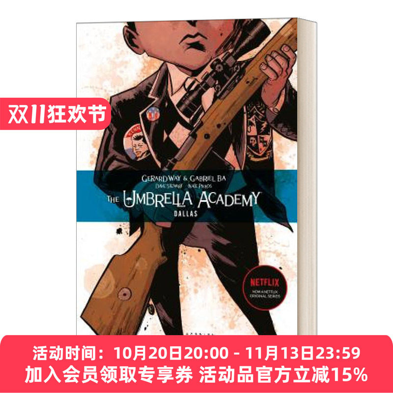 英文原版 Umbrella Academy 2 Dallas 伞学院 卷2 青少年漫画小说 伞学院漫画2 英文版 进口英语原版书籍