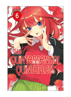 英文原版 The Quintessential Quintuplets 6 五等分的新娘6 同名动漫漫画 春场葱 讲谈社 英文版 进口英语原版书籍