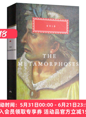 华研原版 英文原版 Metamorphoses 变形记 奥维德 Everyman精装版 英文版 进口英语原版书籍