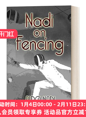 英文原版 Nadi on Fencing 击剑大师纳迪谈击剑 英文版 进口英语原版书籍