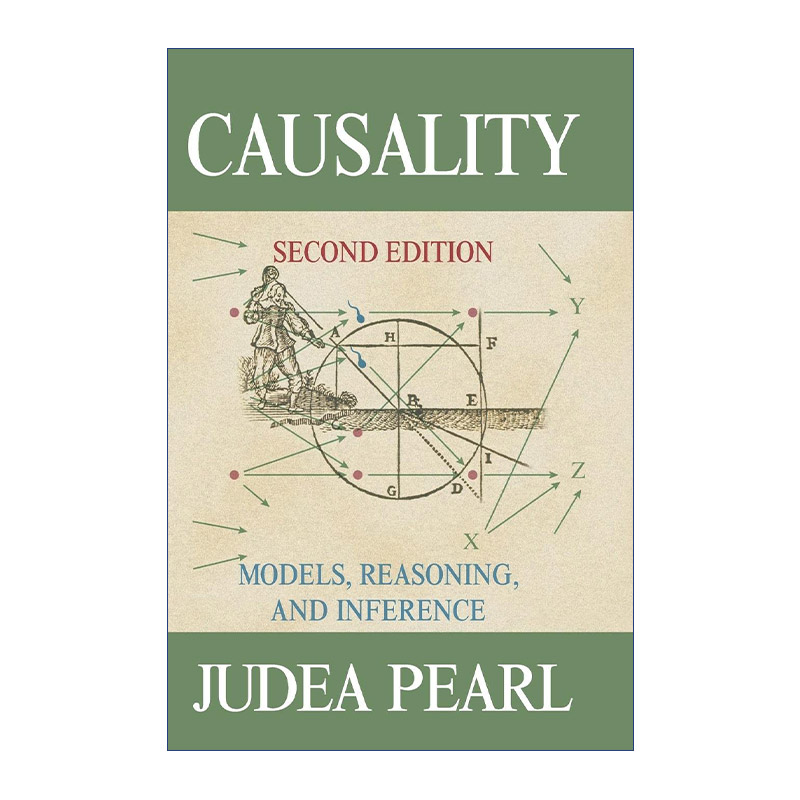 因果论 英文原版 Causality 模型、推理和推断 Judea Pearl 精装 英文版 进口英语原版书籍