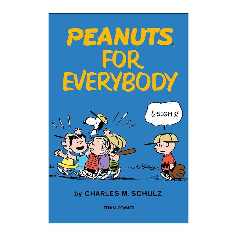英文原版 Peanuts for Everybody 查尔斯舒尔茨 花生漫画 60年代报纸漫画合集 英文版 进口英语原版书籍