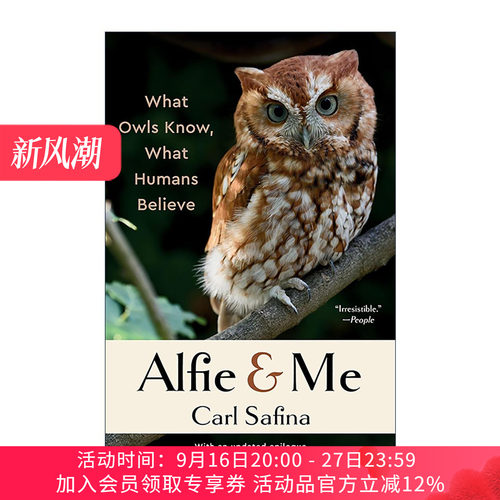 英文原版 Alfie and Me 阿尔菲和我 猫头鹰知道的和人类相信的 无言的呼唤作者卡尔·沙芬纳 英文版 进口英语原版书籍
