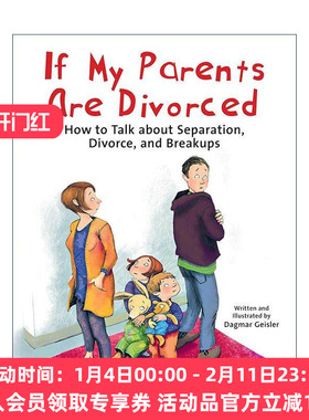 英文原版 If My Parents Are Divorced 如果爸妈离婚了 儿童安全教育 精装绘本 英文版 进口英语原版书籍