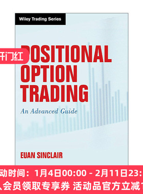 英文原版 Positional Option Trading 稳健期权交易高级指南 精装 布里斯托大学博士Euan Sinclair 英文版 进口英语原版书籍