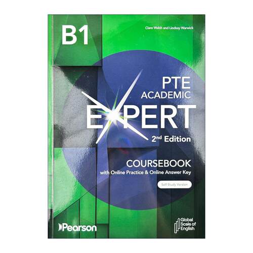 英文原版 Expert PTE Academic B1 Student's Book with Online Practice with Online Answer Key PTE学术英语考试B1级带在线练习