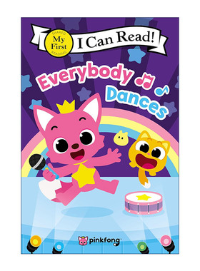 碰碰狐 大家一起来跳舞 英文原版 Pinkfong: Everybody Dances! My First I Can Read 英文版 进口英语原版书籍