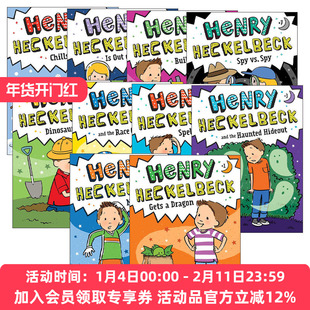 英文原版 Henry Heckelbeck 亨利·赫克贝克系列1-10册 儿童章节桥梁书 英文版 进口英语原版书籍