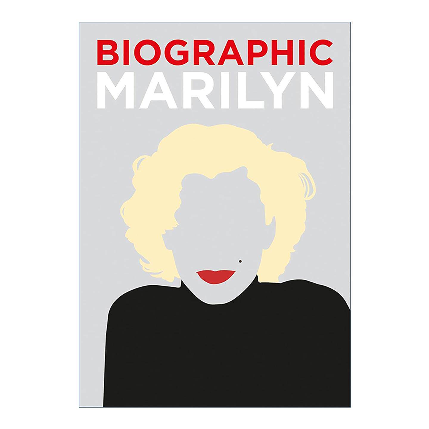 英文原版 Biographic Marilyn 玛丽莲梦露 美国女演员 信息图表式精装名人传记 英文版 进口英语原版书籍