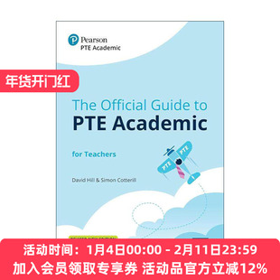英文原版 Official Guide to PTE Academic for Teachers 官方指南PTE A教师在线实践和资源包 纸质书+在线资源+线上练习 英文版