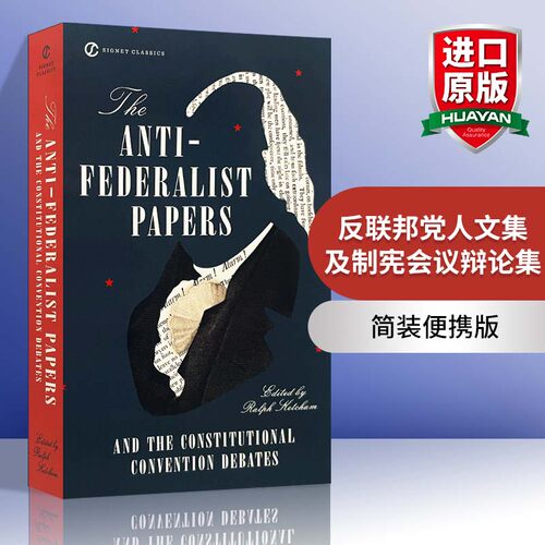英文原版反联邦党人文集