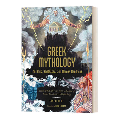 英文原版 Greek Mythology The Gods Goddesses and Heroes Handbook 希腊神话 众神 女神和英雄手册 英文版 进口英语原版书籍