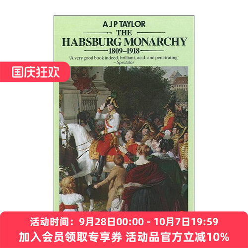 英文原版 The Habsburg Monarchy 1809-1918 哈布斯堡王朝史 A.J.P.泰勒 英文版 进口英语原版书籍