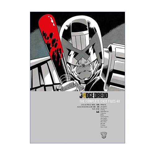英文原版 Judge Dredd Case Files 特警判官 漫画合集49 英文版 进口英语原版书籍