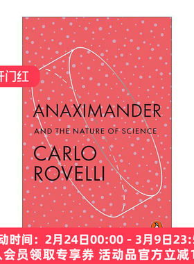 英文原版 Anaximander 阿那克西曼德 卡洛?罗韦利的科学起源课 英文版 进口英语原版书籍