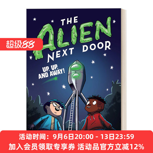 英文原版 The Alien Next Door 7 Up Up and Away  隔壁的外星人7 英文版 进口英语原版书籍