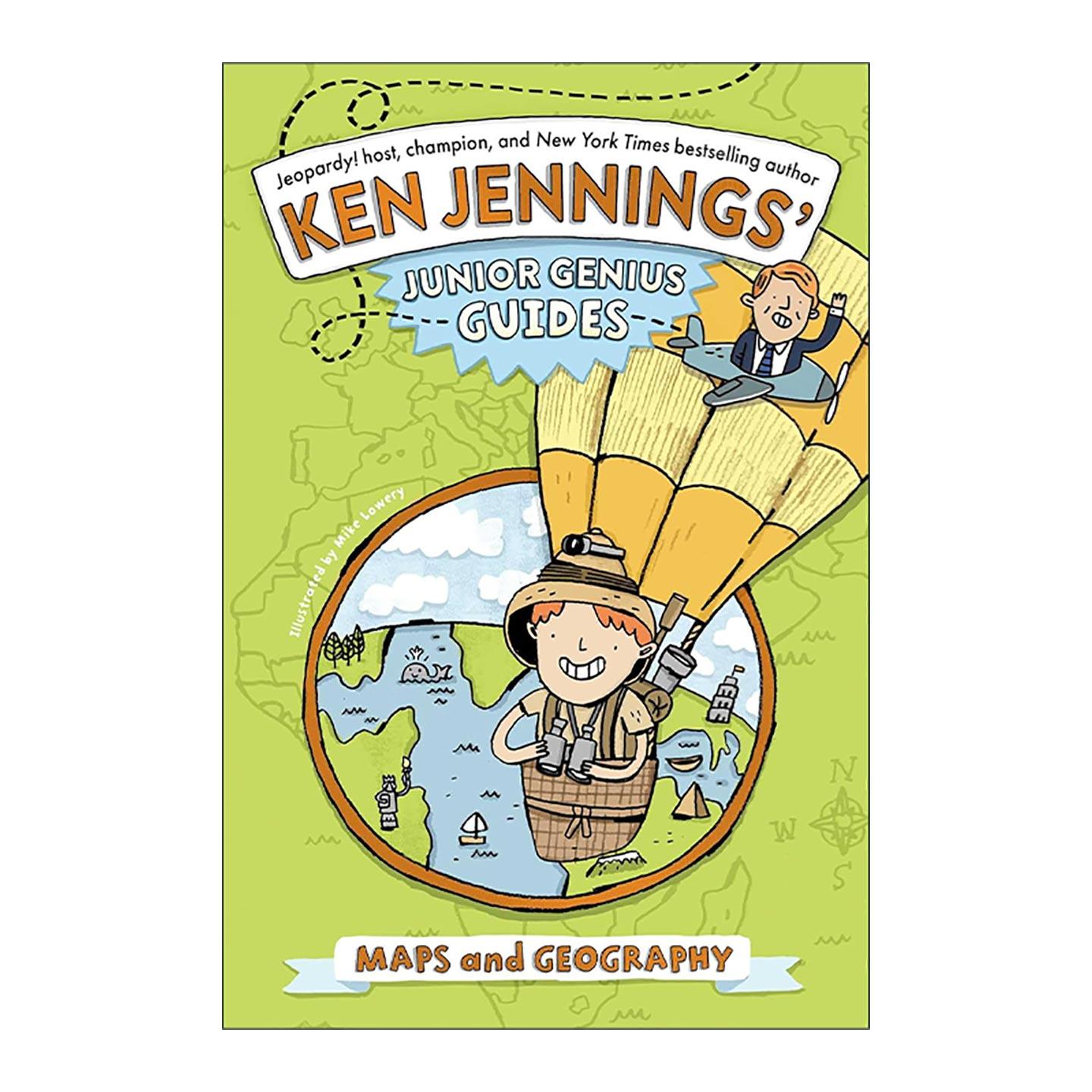 英文原版 Maps and Geography 地图与地理 活动式知识问答 Ken Jennings少年天才指南系列 英文版 进口英语原版书籍