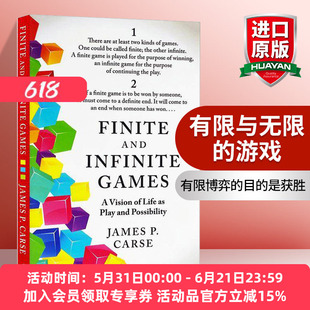 英文原版 Finite and Infinite Games 有限与无限的游戏 英文版 进口英语原版书籍