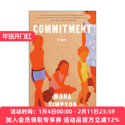 英文原版 Commitment 奉献 凡人作者Mona Simpson莫娜·辛普森 英文版 进口英语原版书籍