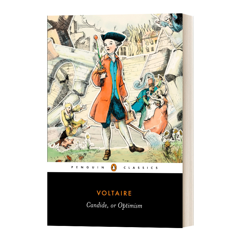 坦诚或乐观 英文原版 Candide or Optimism 英文版 进口英语原版书籍