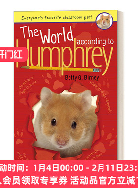 英文原版 The World According to Humphrey 汉弗瑞的世界 儿童校园动物小说 Betty G. Birney 英文版 进口英语原版书籍