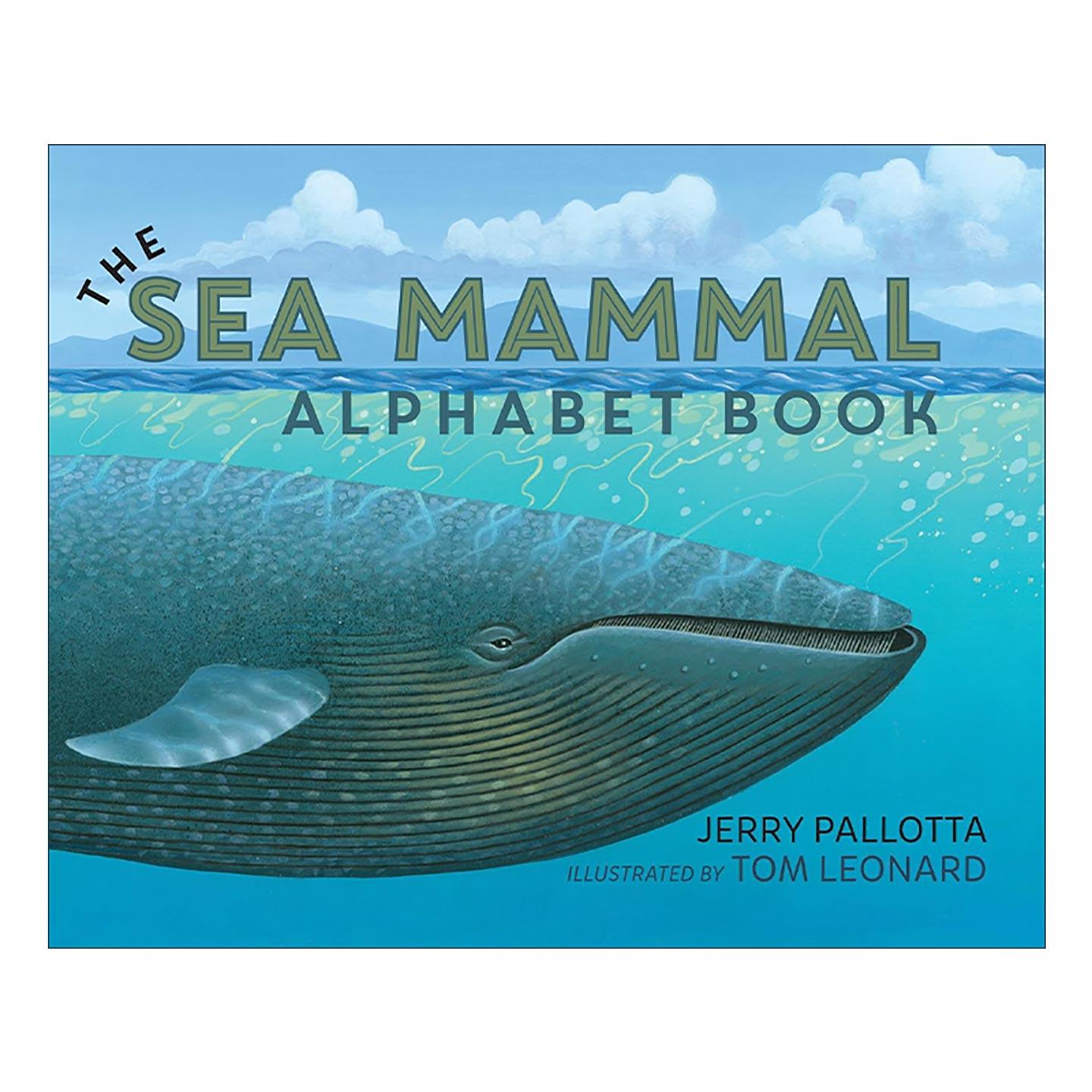 英文原版 The Sea Mammal Alphabet Book 海洋哺乳动物字母书 儿童科普百科绘本 词汇积累 杰里·帕洛塔 英文版 进口英语原版书籍