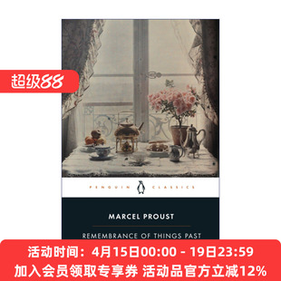 英文原版 Remembrance of Things Past Volume 2 追忆似水年华 卷二 普鲁斯特 企鹅黑经典 英文版 进口英语原版书籍