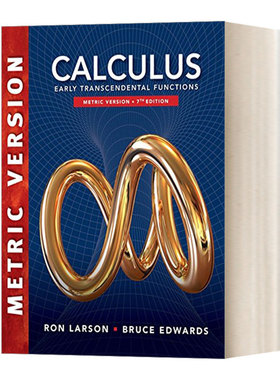 英文原版 Calculus Early Transcendental Functions  International Metric Edition 微积分 第7版 Larson拉森 英文版 进口英语书